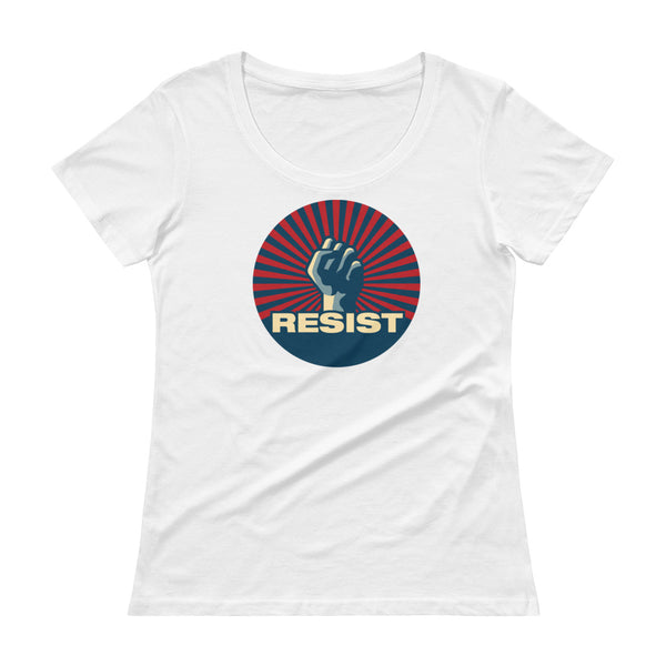 Resist - Fist Scoopneck (W)